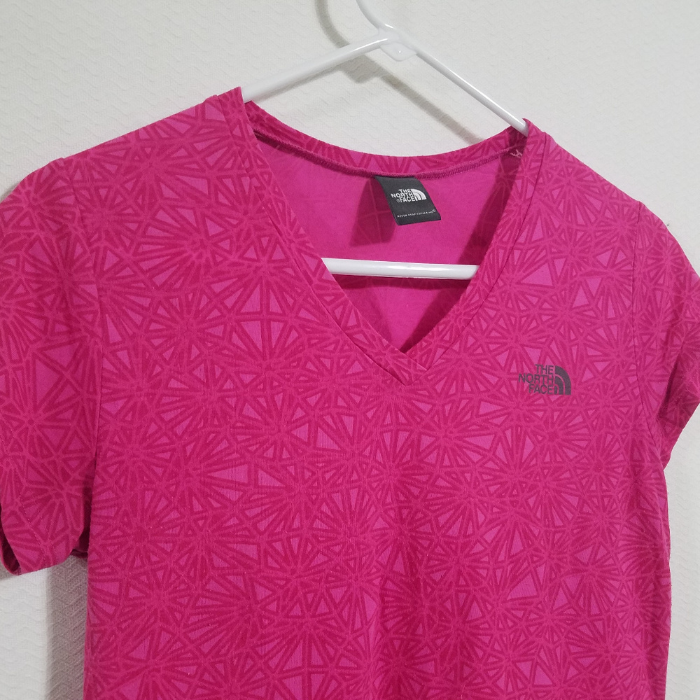 The North Face Womens Small Pink Top Shirt T-Shirt